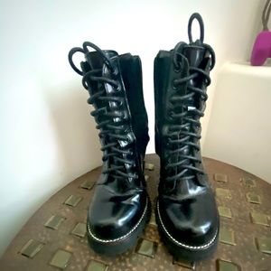 Jeffrey Campbell Lace Up Boots w/ heels